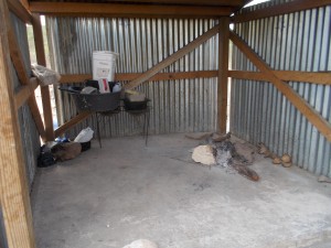 Haitian orphanage kitchen