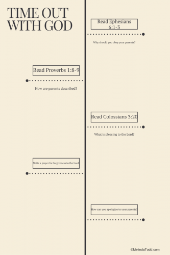 Teaching Children Biblical Obedience With Free Worksheets - Mel's ...