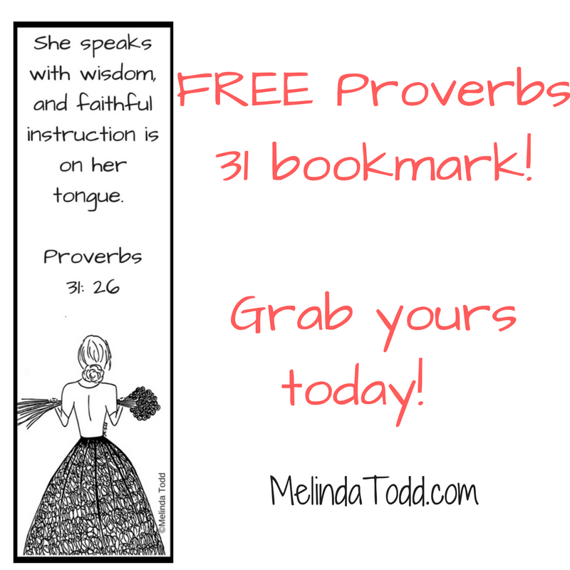 Free Proverbs 31 Bookmark Free Proverbs 31 Bookmark